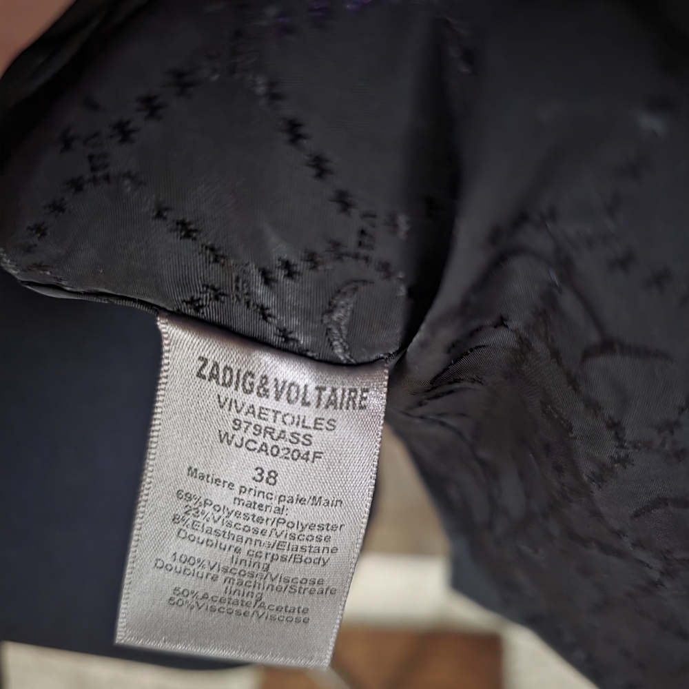 Zadig & Voltaire Skull Crystal Blazer - Picture 5 of 5